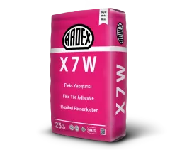 ARDEX X 7 W Fleks Seramik Yapıştırıcısı, Beyaz (C2 TE S1) - 25 KG